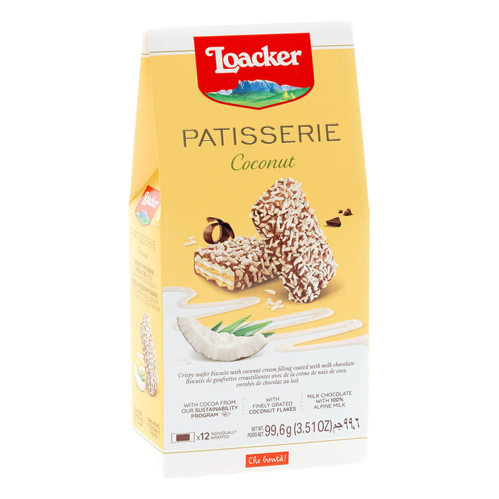 Patisserie Coconut, Individually Wrapped Specialties, 3.51 oz. Box